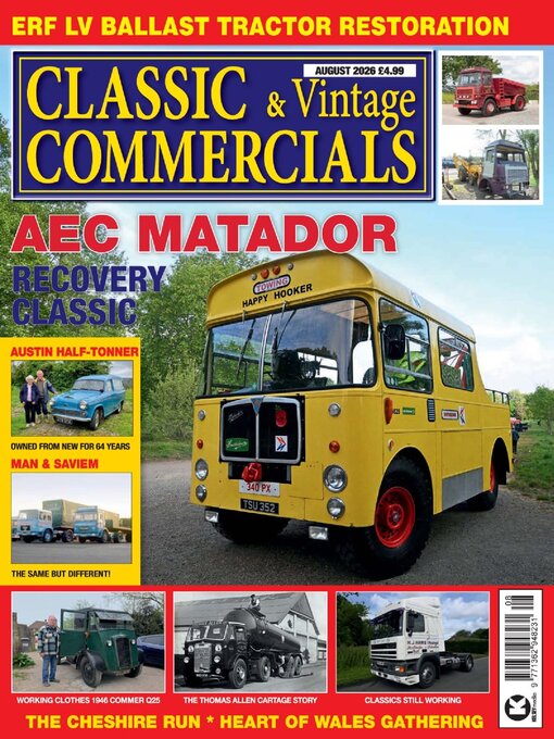 Cover image for Classic & Vintage Commercials